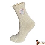Disney - Clochette : Chaussettes Fée Clochette médaillon fleuri