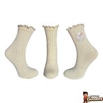 Disney - Clochette : Chaussettes Fée Clochette médaillon fleuri