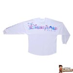 Disney - Spirit Jersey : Sweat blanc 30e anniversaire Family