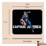 Marvel - Captain America : Tapis de souris personnage