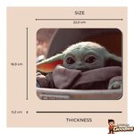 Star Wars - The Mandalorian : Tapis de souris Baby Yoda