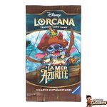 Disney Lorcana - Chapitre 6 La Mer Azurite : Booster de 12 cartes supplémentaires (Français)