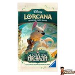 Disney Lorcana - Chapitre 7 Lîle dArchazia : Booster de 12 cartes supplémentaires (Français)
