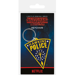 STRANGER THINGS - HAWKINS POLICE - PORTE-CLÉS EN CAOUTCHOUC