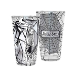 Nightmare Before Christmas Glass Jack et Sally nouveau officiel Boxed Large