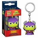 Llavero Pocket POP! ZURG Keychain Disney Pixar Alien Remix