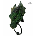 Kryst Dragon Heurtoir Vert NEMESIS NOW Avant Heurtoir dragon 23.1 cm e