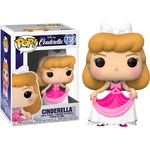 DISNEY - CENDRILLON - BOBBLE HEAD POP N° 738 - CENDRILLON EN ROBE ROSE