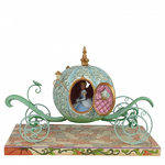 DISNEY TRADITIONS - ENCHANTED CARRIAGE - FIGURINE '29X42X21'