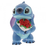 DISNEY SHOWCASE COLLECTION - FIGURINE STITCH FLOWERS - 9CM