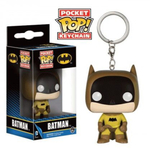 Figurine Batman 75th Anniversaire - Batman Yellow Pocket Pop 4cm