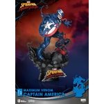 Marvel- Maximum Venom Captain America PVC Diorama 2