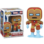 Marvel - Bobble Head Funko Pop N°934 : Gingerbread Iron Man