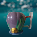 Disney - La petite sirène : Mug Ariel Shell 3D