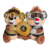 Disney - Tic et Tac : Peluche "Music Festival" - disneyland - Disneyland Paris - disney parks - Disney Store shop disney - le palais des goodies