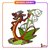 Disney - Mulan : Pin's Mushu muguet OE