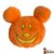 Disney - Mickey Mouse : Peluche d'épaule lumineuse "Mickey citrouille"