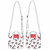Loungefly Disney Mickey Minnie Mouse Balloons crossbody bag