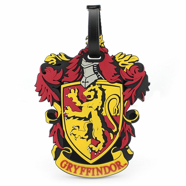 HARRY POTTER - Porte étiquette pour Bagage - Logo Serpentard