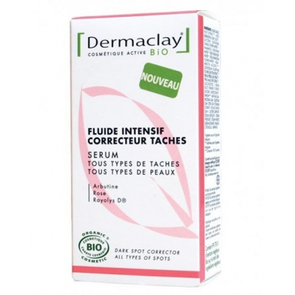 Dermaclay Fluide correcteur taches Bio 30 ml