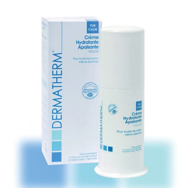 Dermatherm Crème visage hydratante apaisante Bio 50 ml