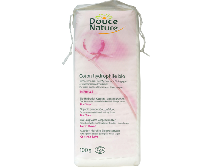 Douce Nature Coton Hydrophile Bio 100 g