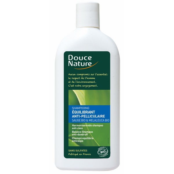 Douce Nature Shampoing Equilibrant Anti-pelliculaire Bio 300 ml