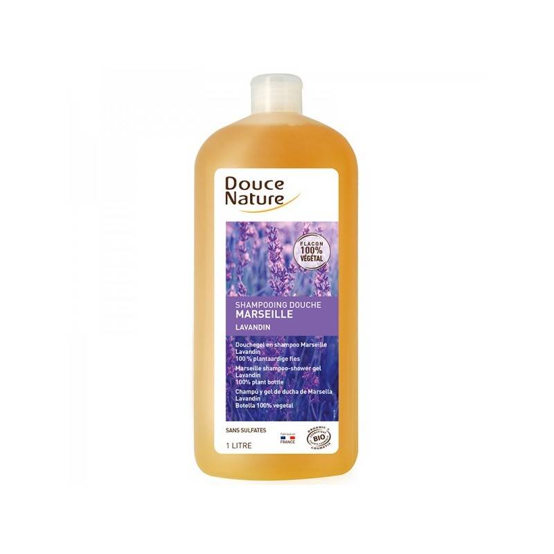 Douce Nature Shampoing Douche Marseille Bio 1 L
