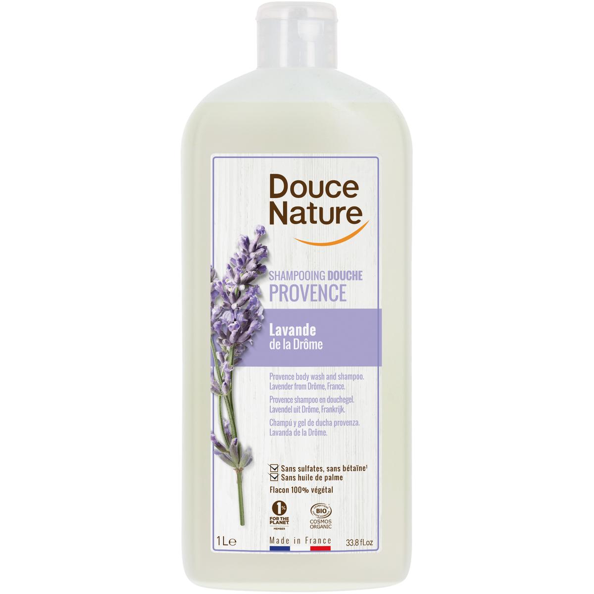 Douce Nature Shampoing Douche Lavande 1 L