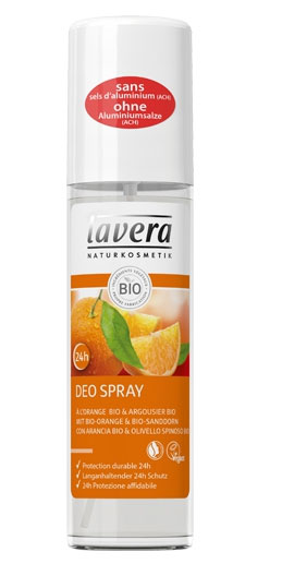 Lavera déodorant spray Orange 75 ml