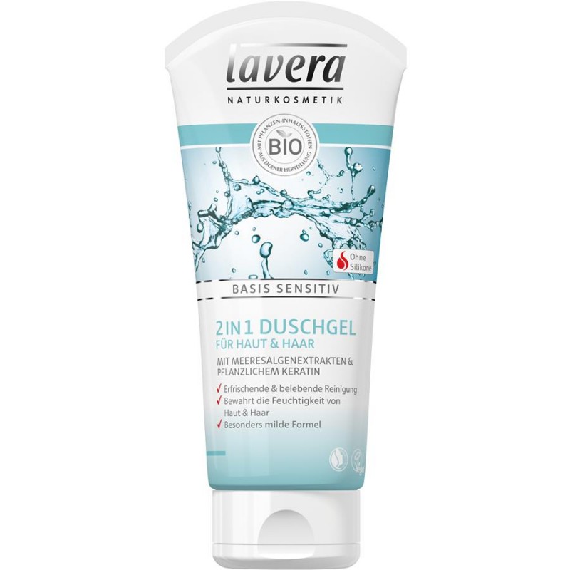 Lavera Basis Gel douche 2 en 1 200 ml