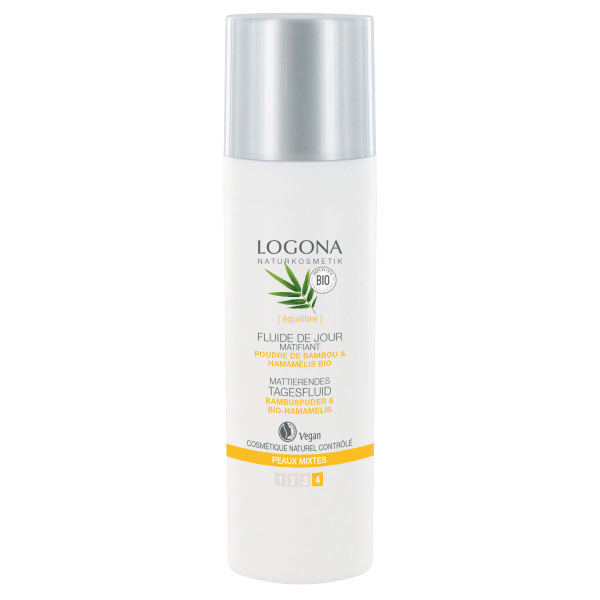 Logona Fluide de jour matifiant Hamamélis et Bambou 30 ml