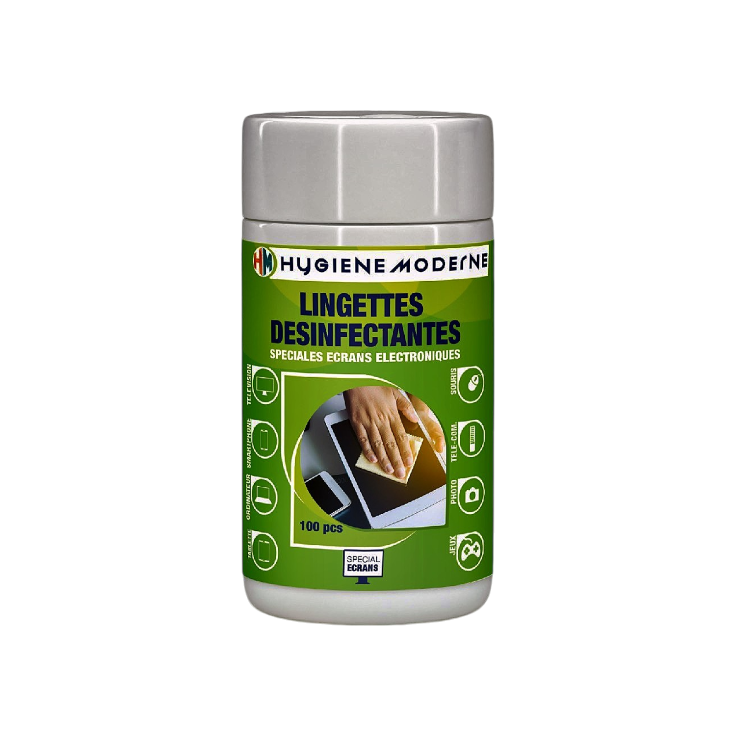 Lingettes Désinfectantes Écrans Électroniques