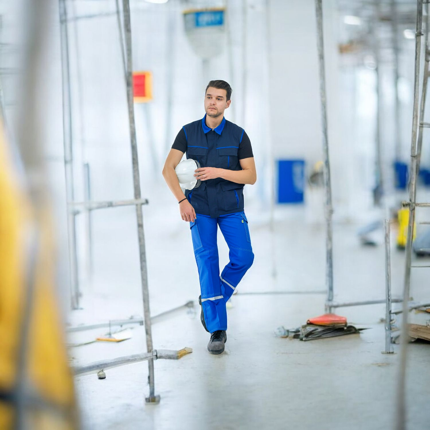 Ensemble de Travail Bicolore Haute Visibilité