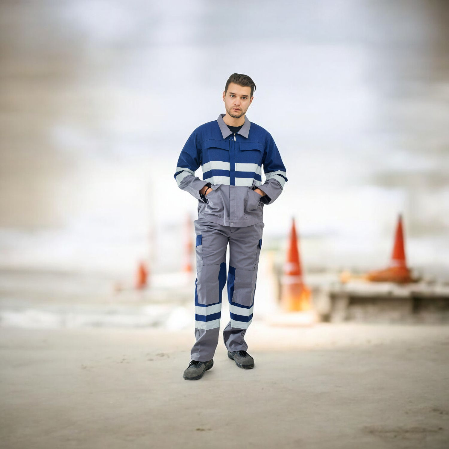 Combinaison de Travail Haute Visibilité