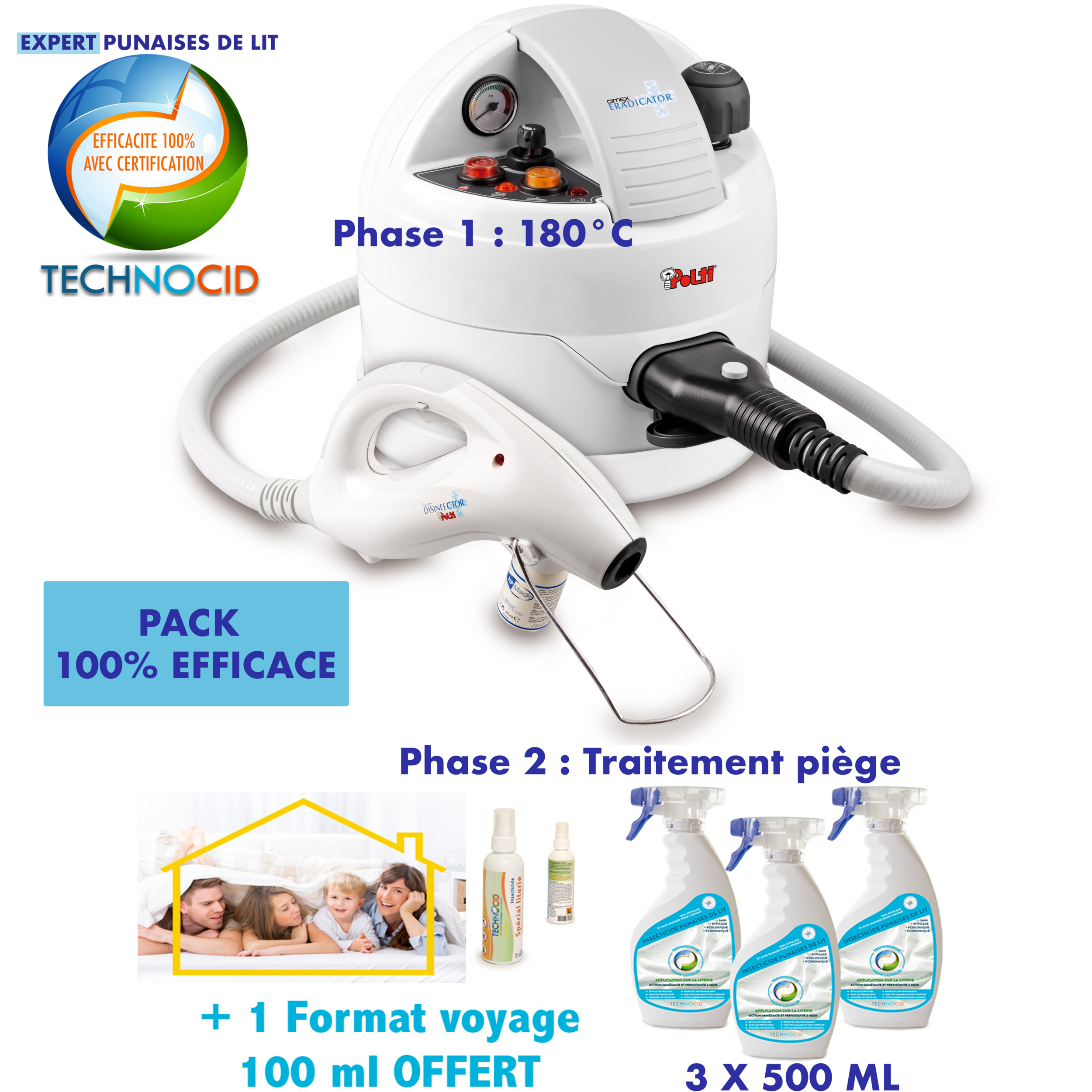 Traitement chimique punaise de lit - Ecotech 3D