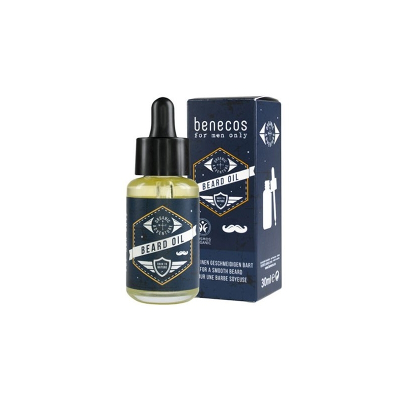 BENECOS Huile à barbe flacon pipette 30 ML