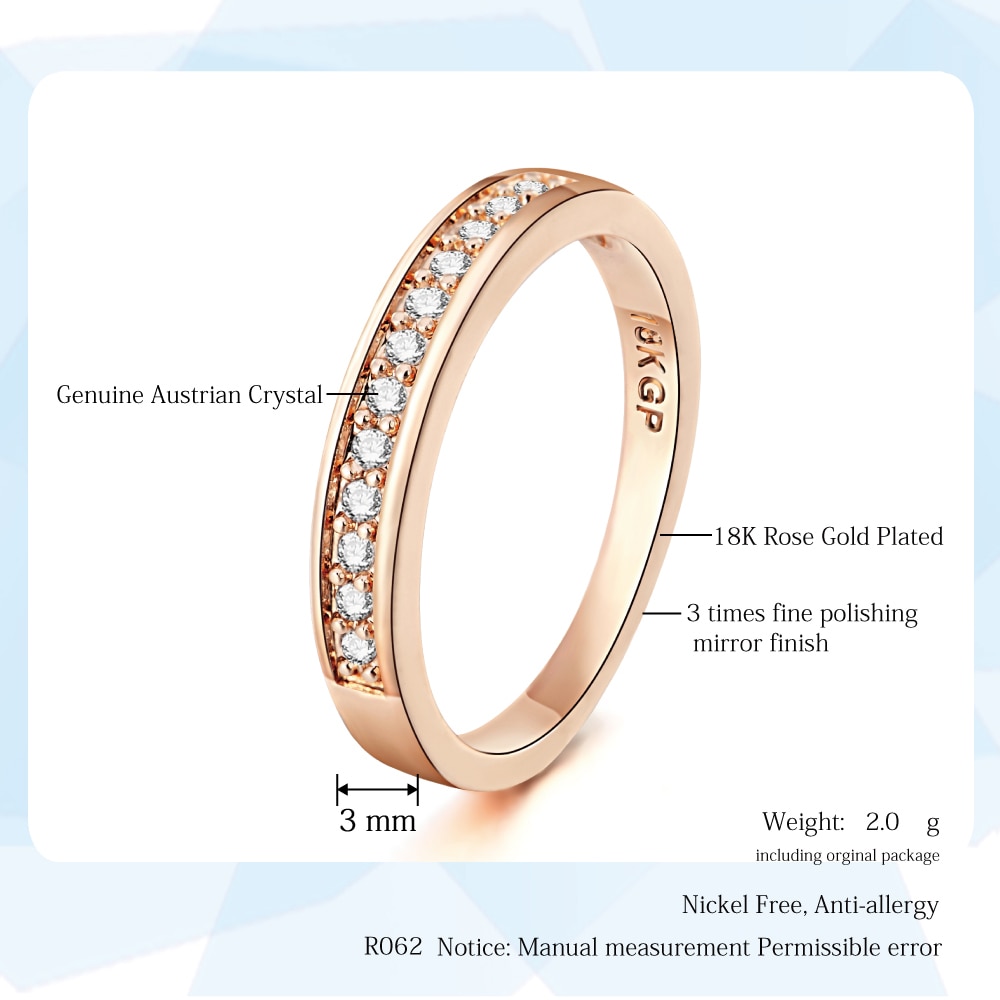 Double-juste-classique-cercle-anneaux-pour-les-femmes-couleur-or-Rose-zircon-cubique-mariage-mode-bijoux