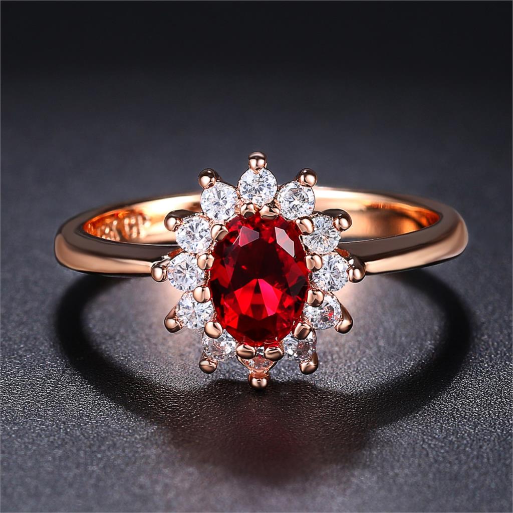 Double-juste-Royal-classique-mariage-grands-anneaux-pour-les-femmes-bleu-et-rouge-cristal-Rose-blanc