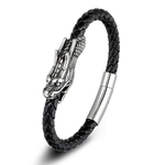 XQNI-bijoux-pour-hommes-19-21CM-r-tro-symbole-chinois-motif-Dragon-Bracelet-en-cuir-v