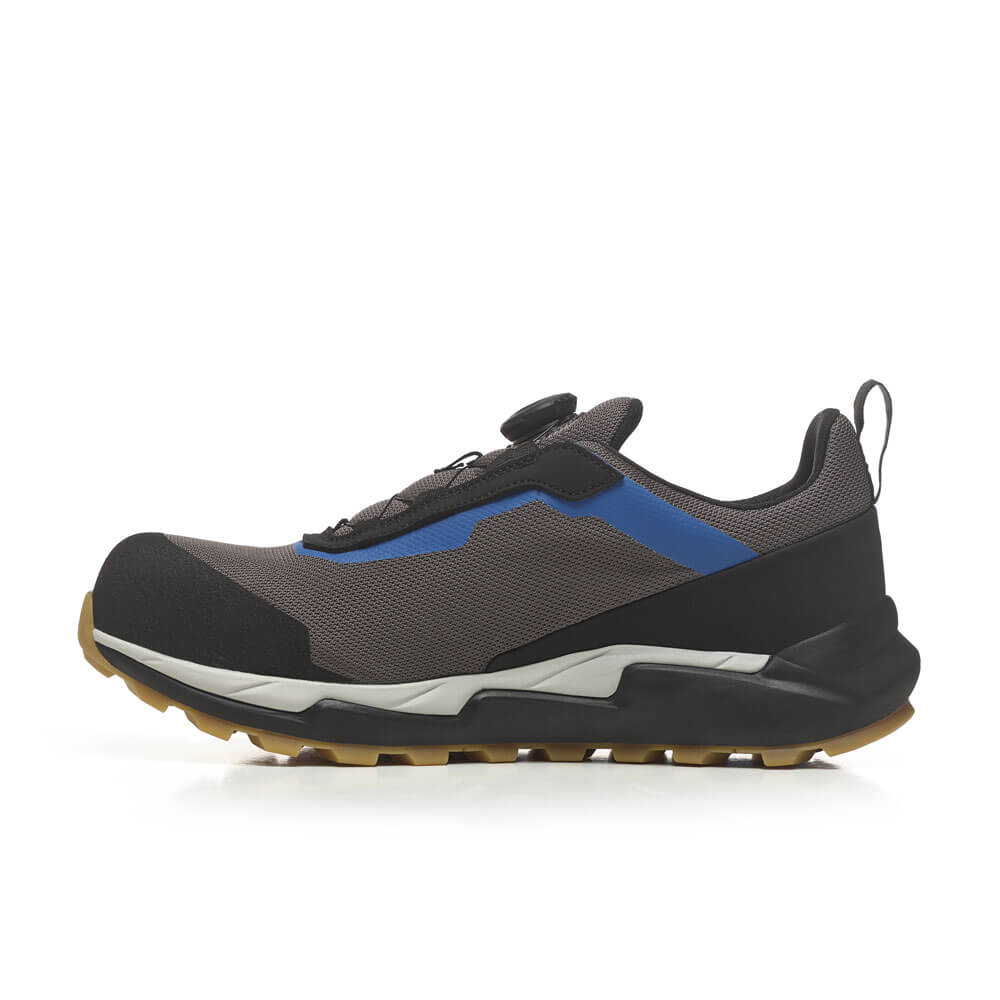 Basket-vue-cote-ATHLETIC-Low-FLS-Gris-Bleu