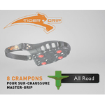 Crampons-all-road-tout-terrain-sur-chaussure-tiger-grip