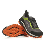 Basket-securite-sans-lacet-ATHLETIC-FLS-basse-Orange-Vert-No-Risk-S3L