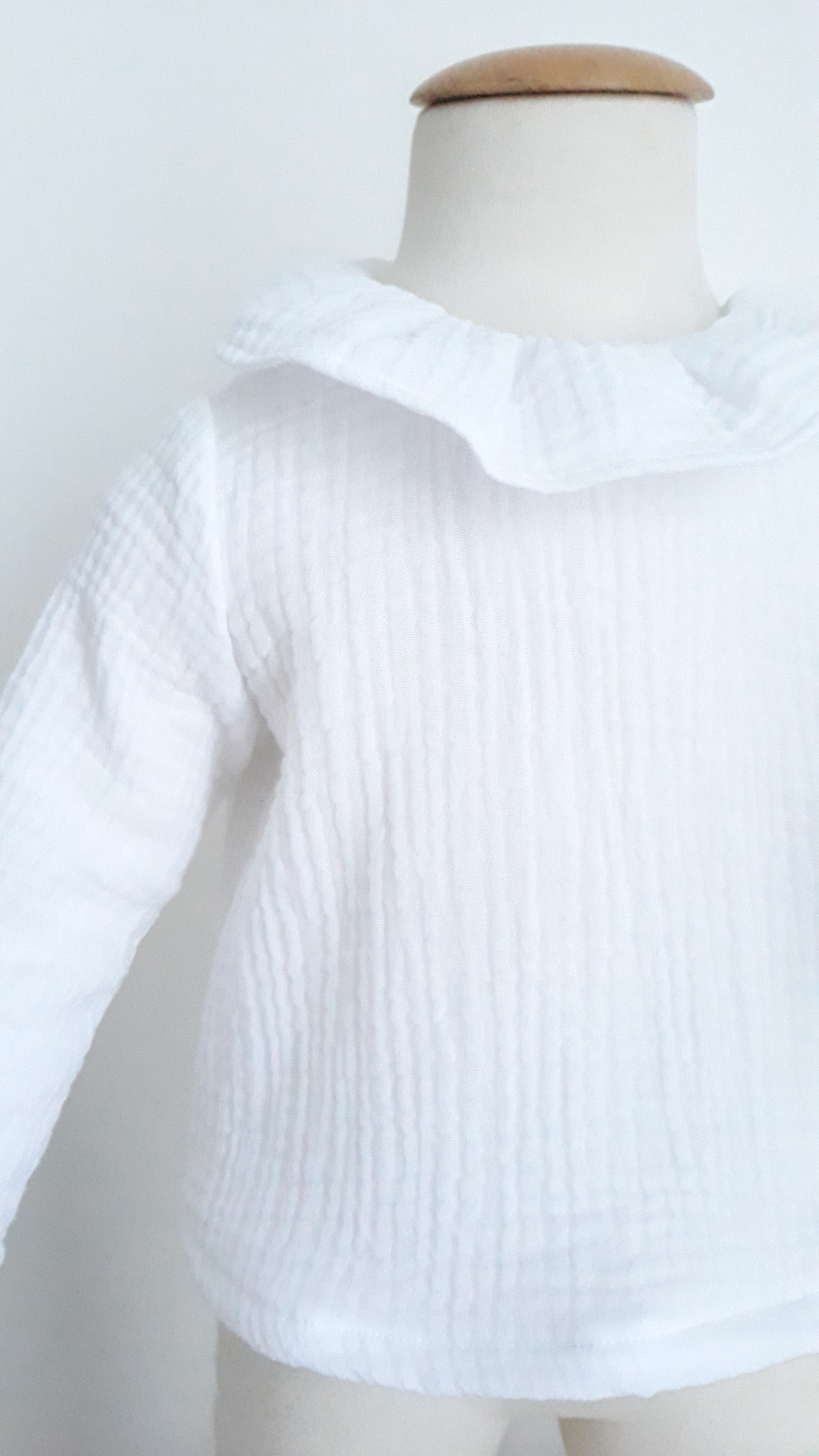 Blouse bébé double gaze