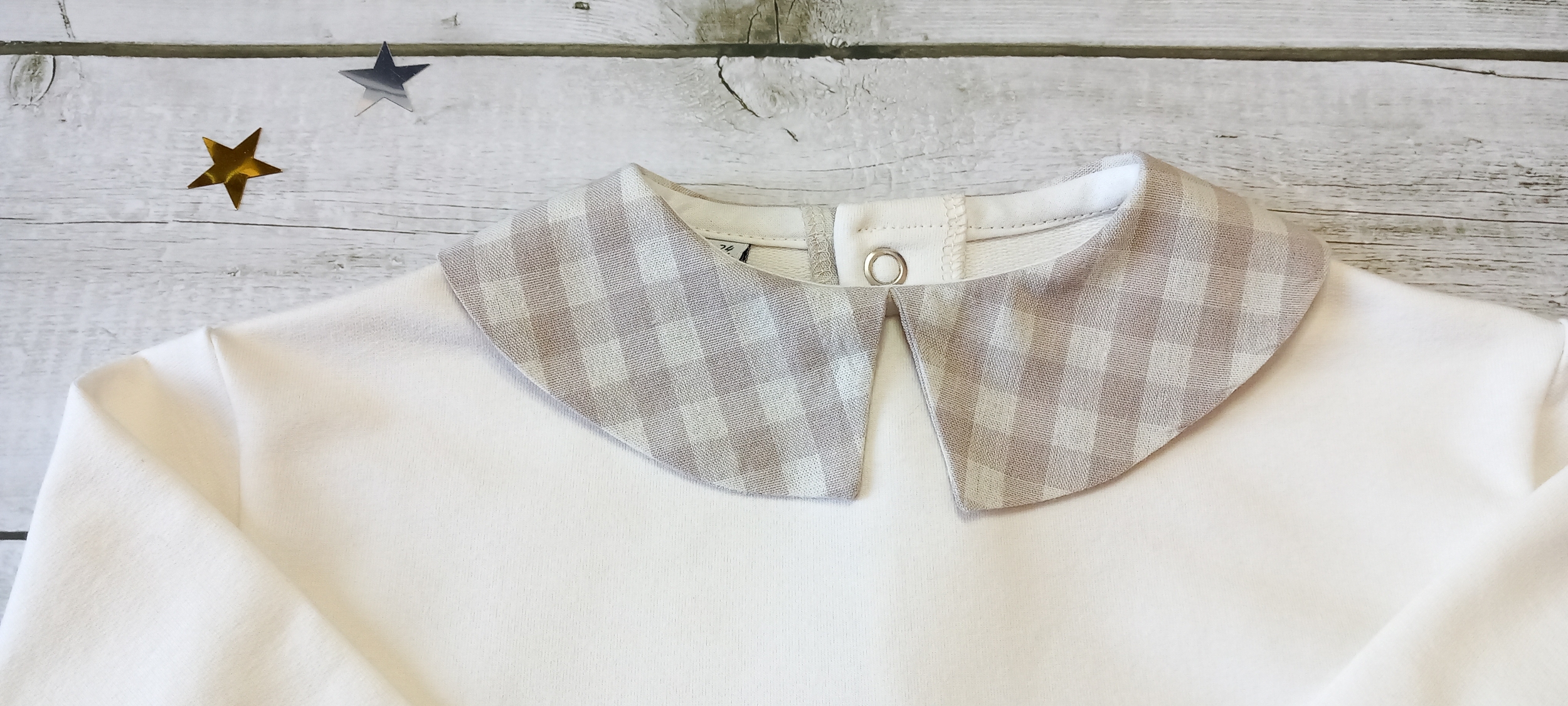 col sweat vichy