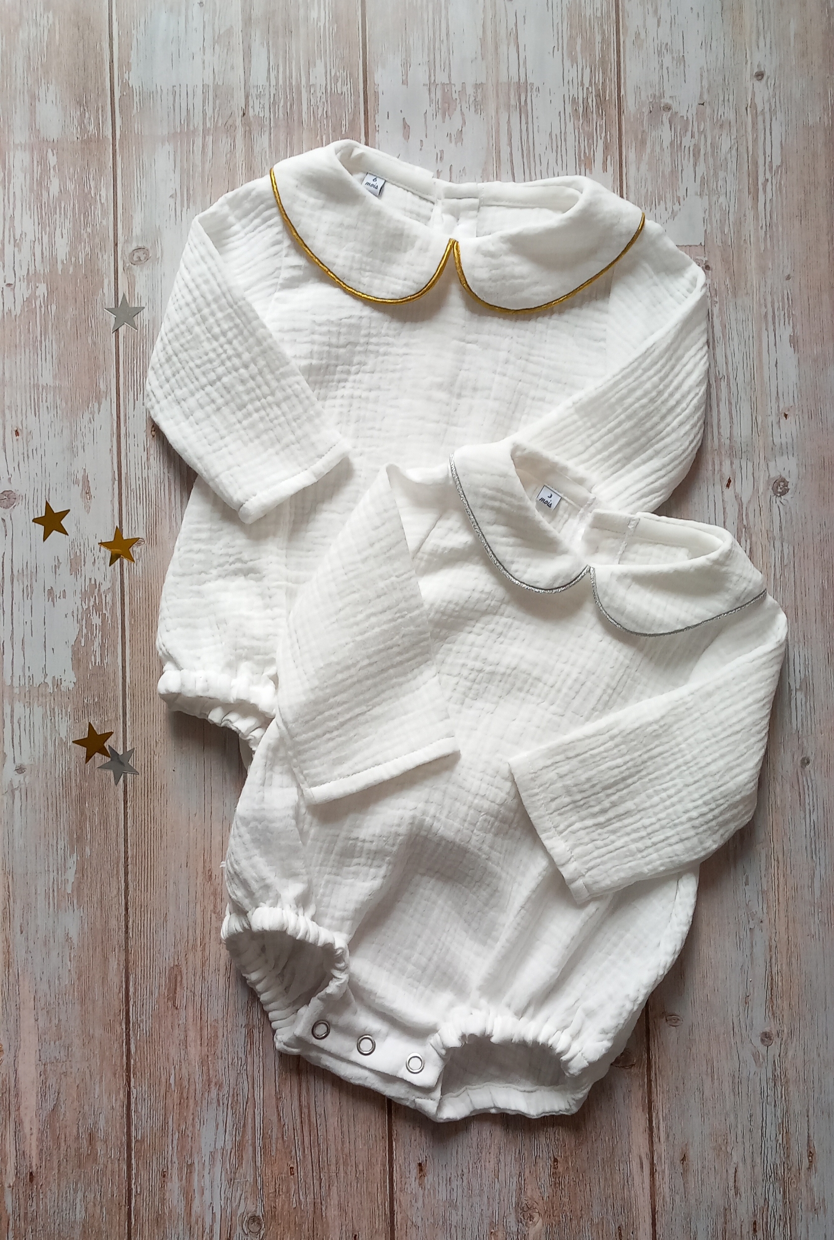 barboteuse double gaze blanc-ecru (1)