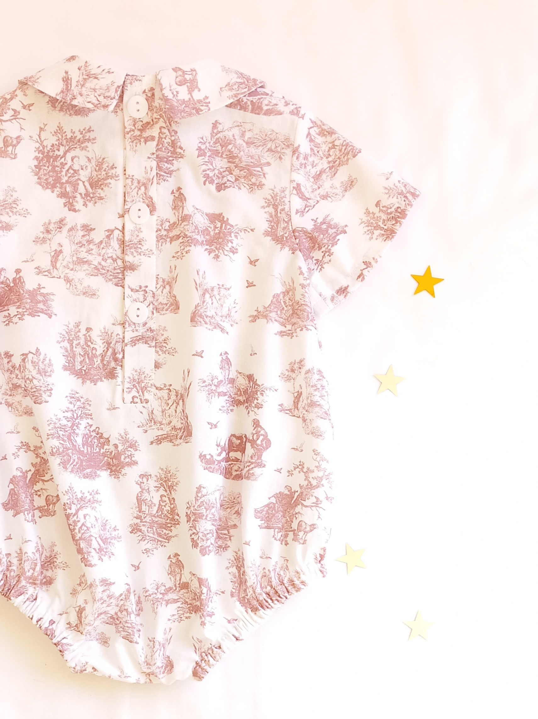 barboteuse toile de Jouy (3)