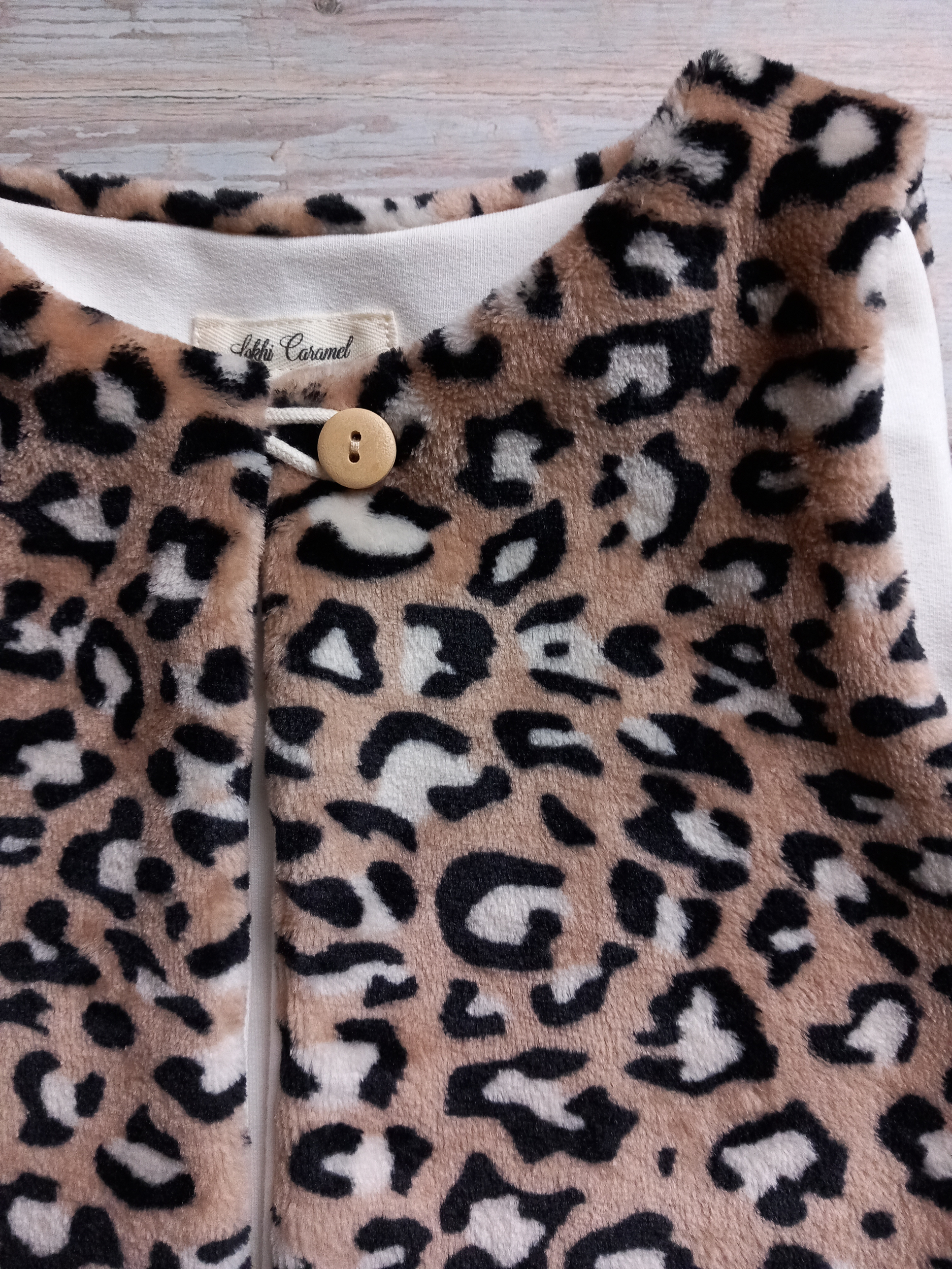 gilet sans manches leopard1