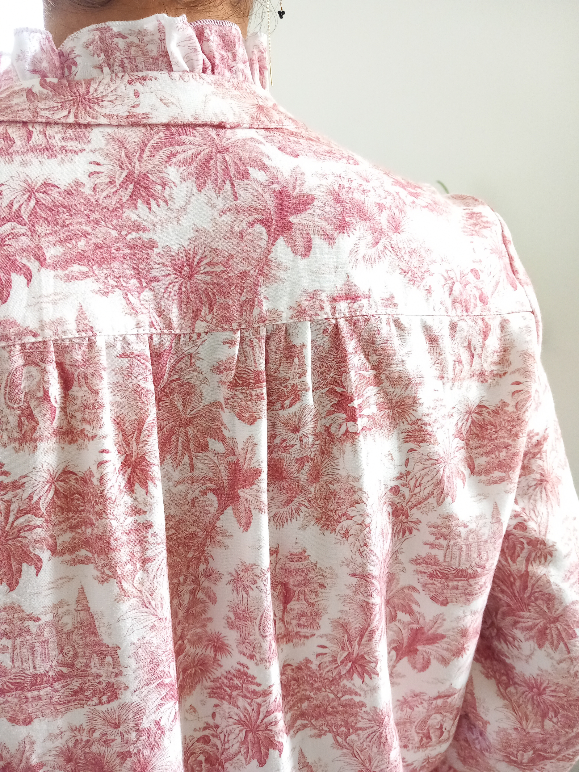 Chemisier toile de Jouy (3)