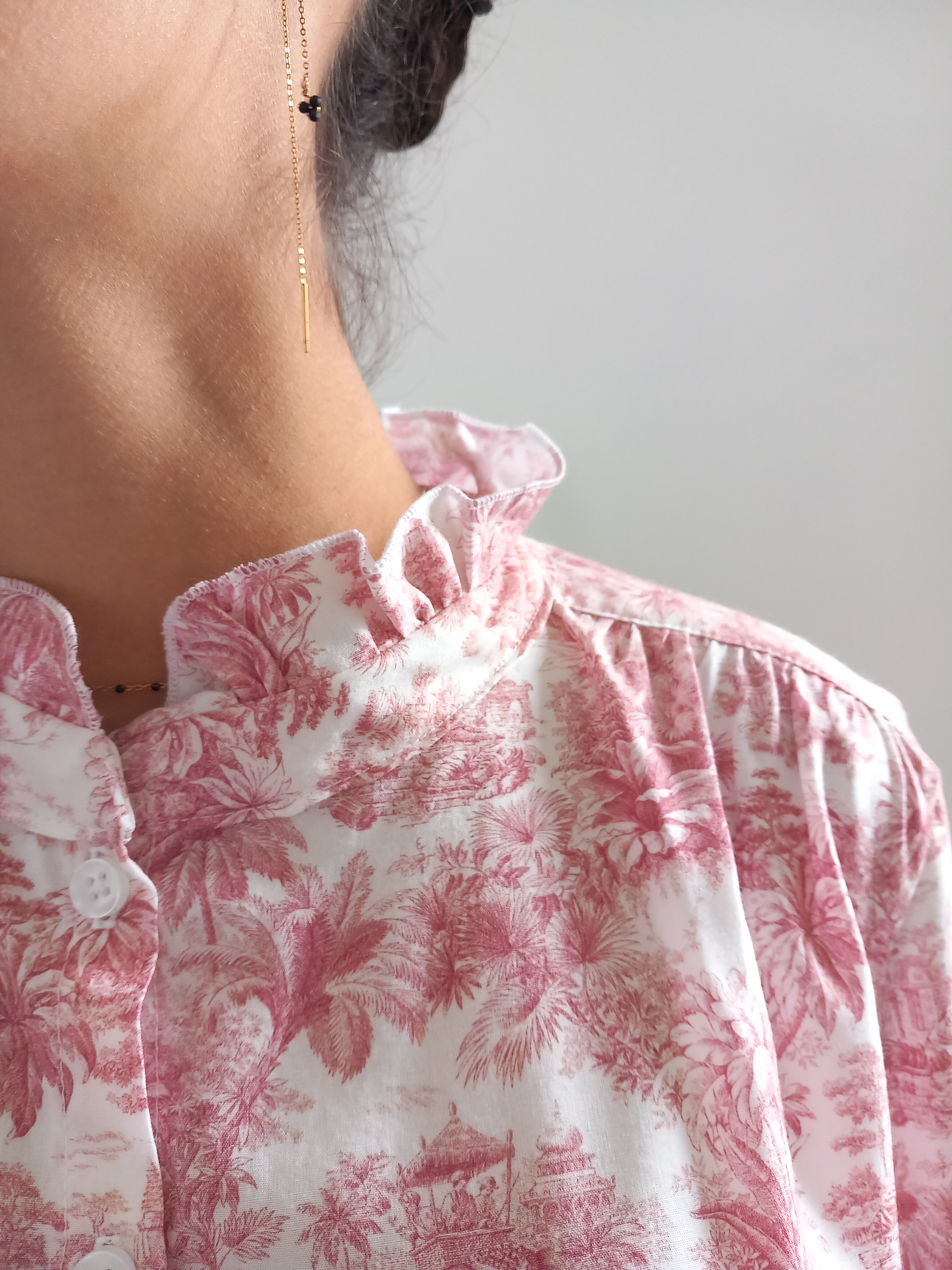 Chemisier toile de Jouy (1)